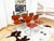 Set 8 Carlo Bartoli T 70 920 Cantilever Chairs Brown Leather - 8 PCS For Sale - Image 6 of 18