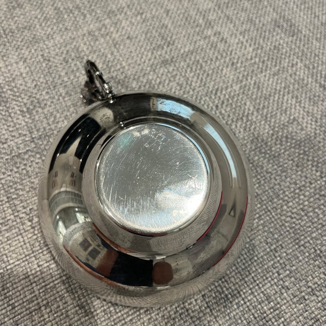 1990s Ottoman Empire Style Sterling Silver Bowl For Sale - Image 5 of 6