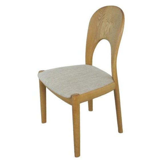 Light Oak Chairs by Niels Koefoed for Koefoeds Møbelfabrik, Set of 4 For Sale - Image 12 of 16