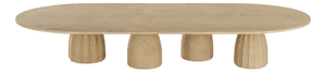 Djembe Table in Oak from Collector