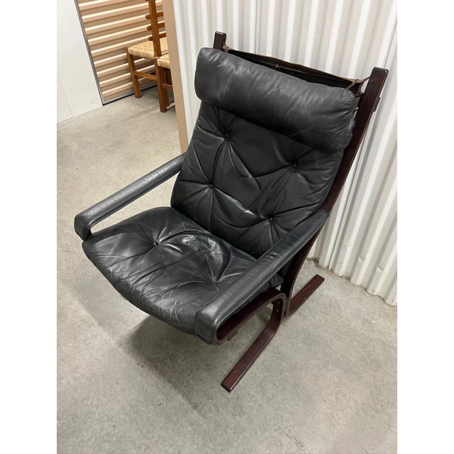 1970s Westnofa Siesta Chair & Ottoman For Sale In Denver - Image 6 of 15
