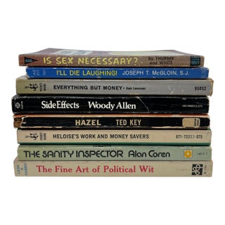 Vintage Humor Soft Cover Books Set/8 For Sale