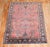 Vintage Traditional Indo Sarouk - 4'1" x 5'10" For Sale - Image 4 of 8