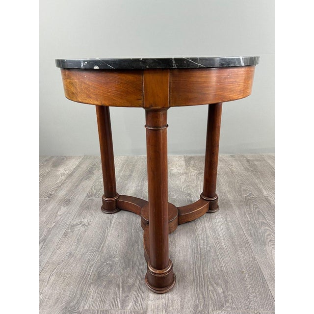 Wood 19th Century Mahogany Side Table For Sale - Image 7 of 9