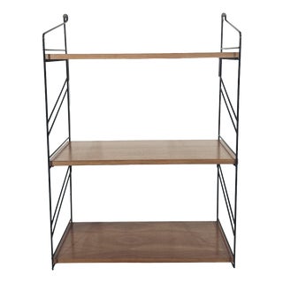 Mid-Century Modern Wall Shelf by Kajsa & Nils Nisse Strinning, 1960s For Sale