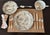 Exceptional 107-Piece Antique Wm. A. Rogers Heirloom Plate "Carinal" Silverplate Flatware Service, patented March 1920. A...