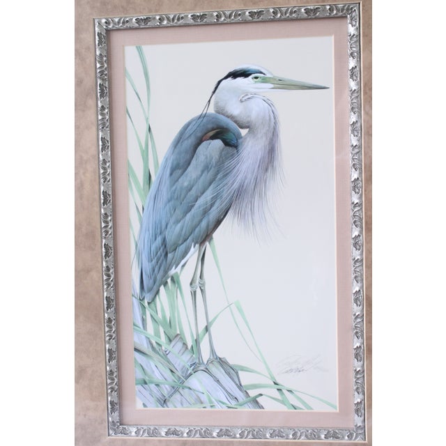 Signed and Numbered Heron Prints by Art Lamay a Pair Chairish