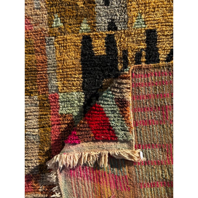 Large Moroccan Berber Rug, 1990 For Sale - Image 9 of 12