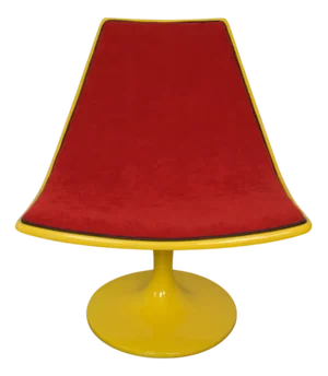Italian Fiberglass Swivel Chair, 1960s