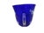 For your consideration: A vintage Nachtmann Traube Cobalt cased, cut to clear punch cup. Grape motif. Grape bunch and...