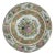 18th or 19th Century Chinese Export Famille Verte Rose Medallion Charger For Sale