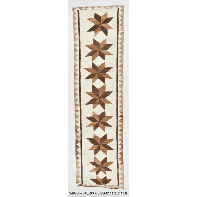 Washed. In super condition. Ready to use. Cm Size: 340x90 Ft Size: 11.2x2.11