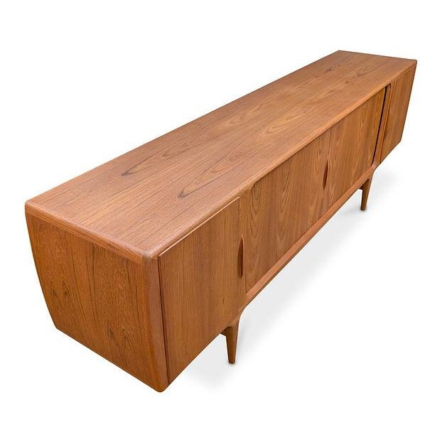 1950s 1950s Rare Johannes Andersen by Uldum XL Teak Sideboard, Attributed For Sale - Image 5 of 7