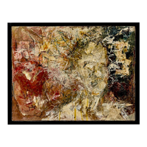 1980s Post-Modern Tabloid Assemblage - "Queen of Mean" Abstract Portrait (Leona Helmsley)