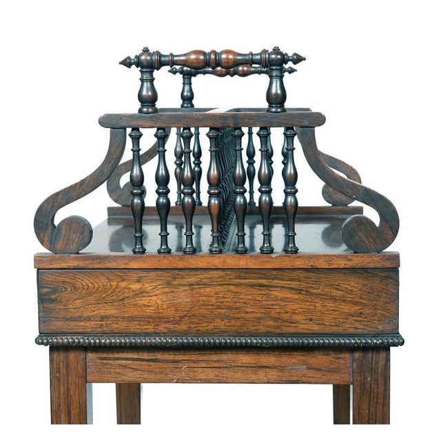 George IV Rosewood Bookstand For Sale In Boston - Image 6 of 10