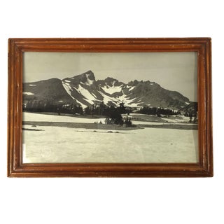 Vintage Photograph - Oregon, Broken Top Mt. 1921 For Sale