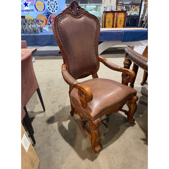 Traditional Aico Amini "Torino" Dining Table For Sale - Image 3 of 6