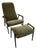 Set of Scandinavian Lounge Chair and Ottoman by Alf Svensson, 1960s For Sale