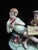 Capodimonte Large Porcelain Cheaters Boys Playing Cards Signed Pucci Figurine For Sale In Portland, OR - Image 6 of 14