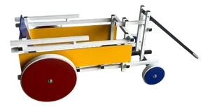 Handcart in the style of Gerrit Thomas Rietveld, 1920s