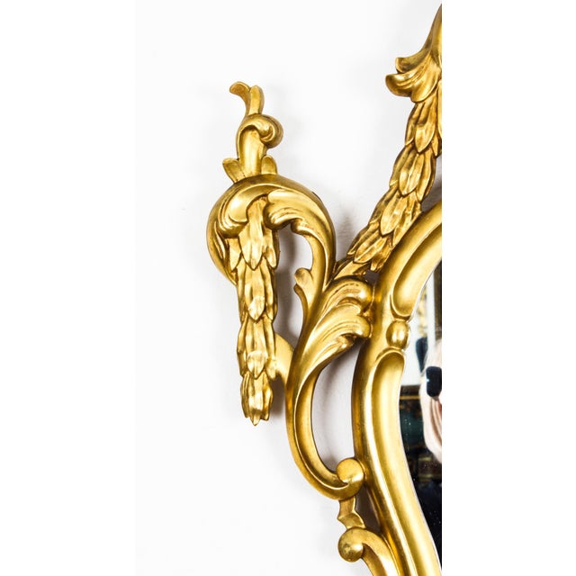 Antique Florentine Rococo Giltwood Mirrors, 1800s, Set of 2 For Sale - Image 11 of 18