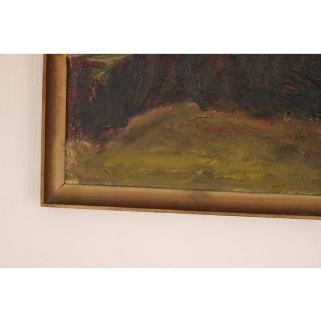 K. Ragnar, Sunset, 1950s, Oil on Panel, Framed For Sale - Image 13 of 18
