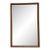 Vintage Mid-Century Modern Wood Frame Wall Mirror For Sale