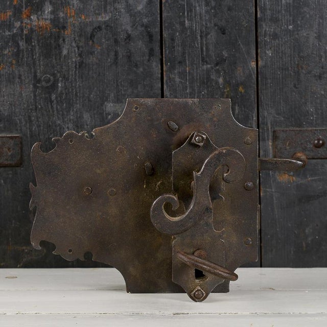 18th Century Wrought Iron Latch For Sale - Image 9 of 9