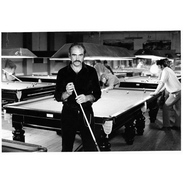 Edition of 50. Sean Connery is a striking portrait, on fibre paper, from iconic 20th Century photographer David Steen....