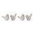 Carved Bird Figurine (Set of 4) For Sale In Chicago - Image 6 of 6