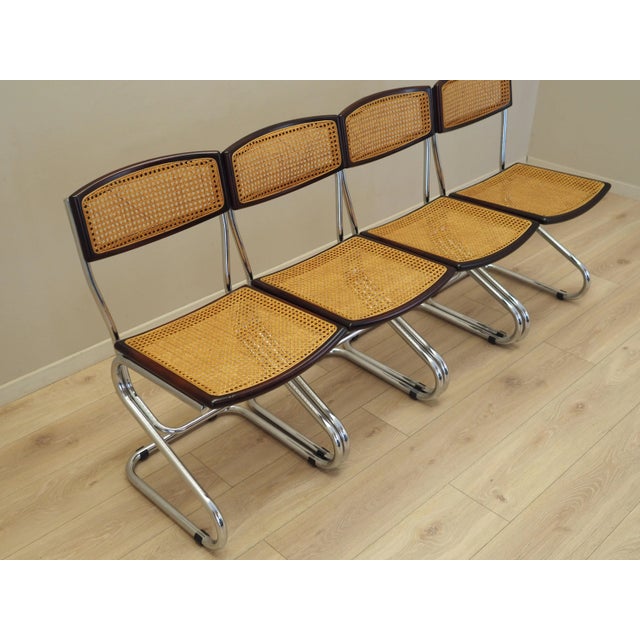 1960s Bauhaus Chairs, Italy, 1960s, Set of 4 For Sale - Image 5 of 13