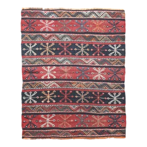 1920s Vintage Turkish Handwoven Kilim
