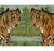 Rustic Galerie Shabab Collection Mid-20th Century Handmade Russian Bessarabian Pictorial Tiger Accent Rug For Sale - Image 3 of 10
