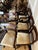 1970s Collection of Mid Century Wooden Dining Chairs With Yellow Cushions- Set of 8 With 2 Captains Chairs For Sale - Image 5 of 5