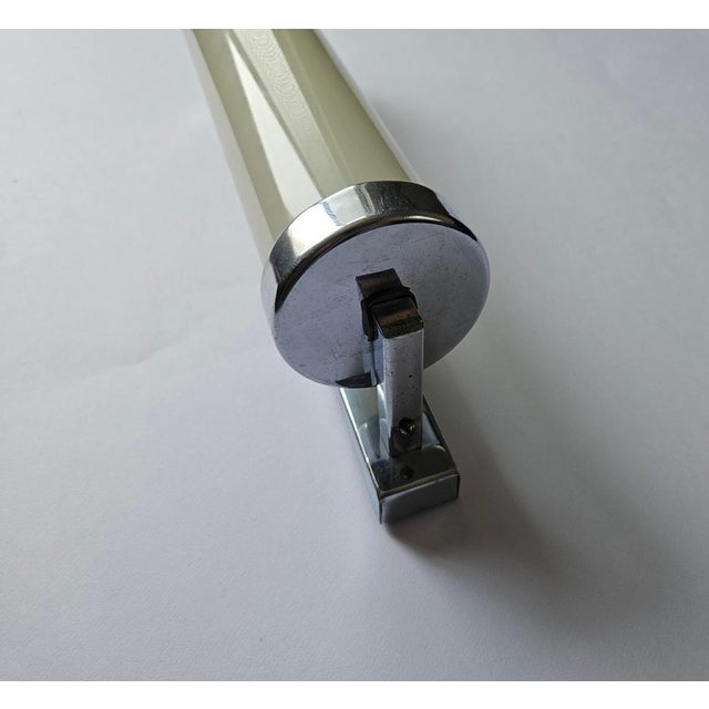 Gold Art Deco Bauhaus Functionalist Chrome Wall Lamp, 1930s For Sale - Image 8 of 15