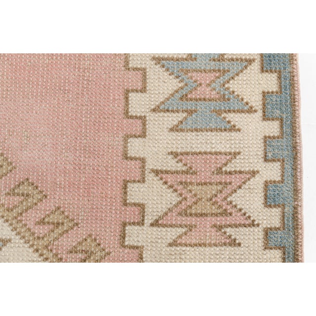 Turkish Mid 20th Century Anatolian Kitchen Decor Hallway Runner Rug For Sale - Image 3 of 10
