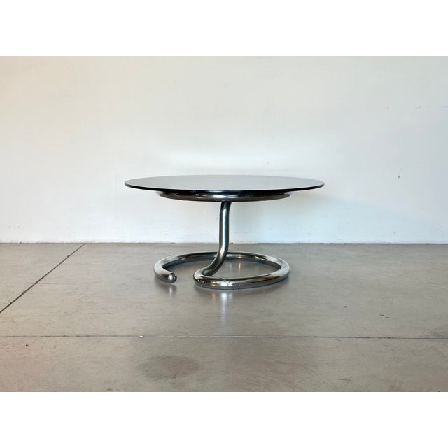 Round Coffee Table by Giotto Stoppino, 1970s For Sale - Image 9 of 11