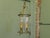 Metal French Round Brass and Glass Lantern, 1930 For Sale - Image 7 of 8