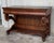 Early Biedermeier Period Walnut Console Table with Drawer, Austria, circa 1830 For Sale - Image 17 of 18