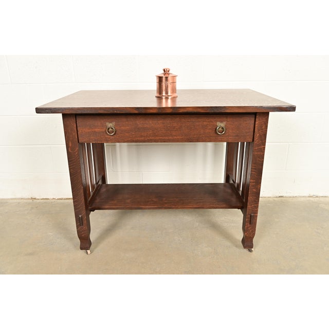 Roycroft Arts & Crafts Trefoil Hammered Copper Humidor, Circa 1920s For Sale - Image 13 of 14