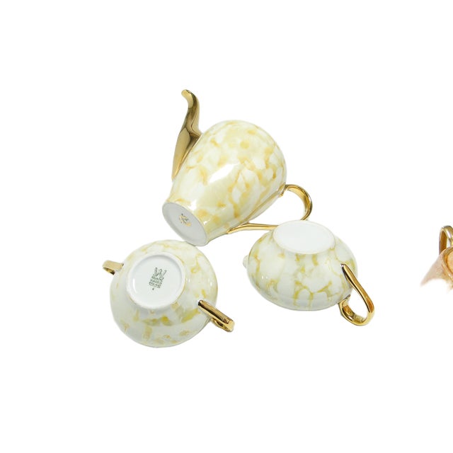 1930s Art Deco Sugar Bowls from Wawel, Poland, 1960s, Set of 3 For Sale - Image 5 of 9