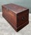 19th Century Vintage Cedar Lined Ships Trunk For Sale - Image 5 of 12
