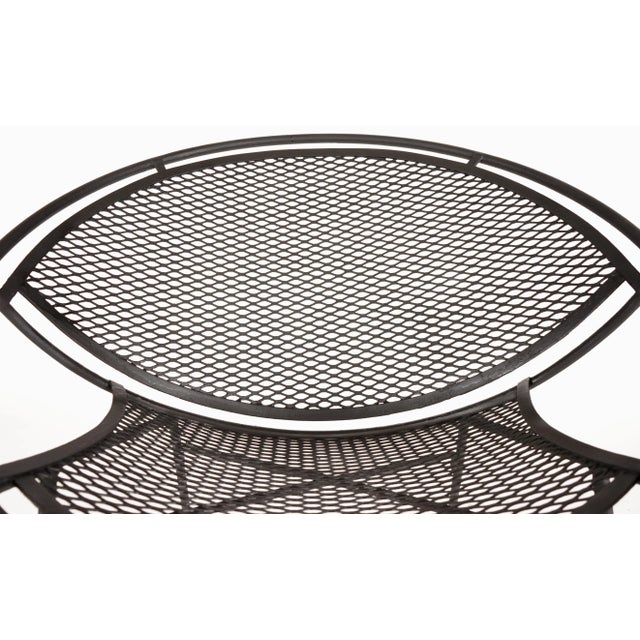 Metal Vintage Maurizio Tempestini for Salterini Mid Century Modern"Radar" Patio Lounge Chairs- Set of 2, Attributed For Sale - Image 7 of 13