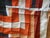 Abstract Vintage Tan, Rust & Brown Silk Twill Scarf Pillow Cover For Sale - Image 3 of 3