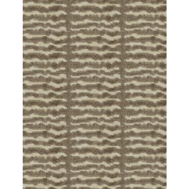 7.5 Yards Fabricut Safiya Stripe Desert Sand Fabric.