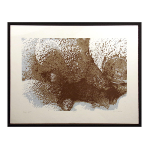 Paula Crane "Wee-Wah" Hand Signed Fine Artwork Serigraph Print, Rocks, Small Ed.