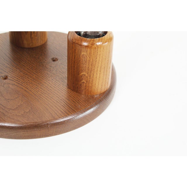 Vintage Japandi Style Ceiling Light, 1970s For Sale - Image 3 of 9