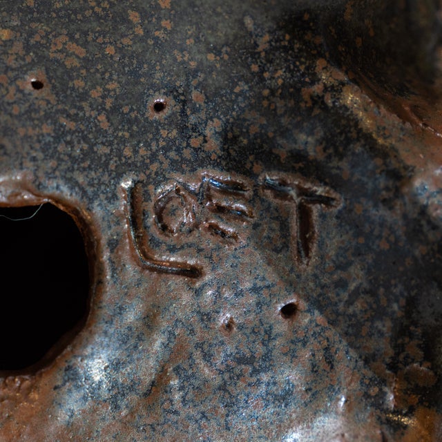 Brown Large Mid-Century Studio Ceramic Hippo by Loet Vanderveen, C. 1960s For Sale - Image 8 of 8