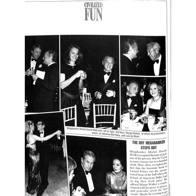 M The Civilized Man April 1986 For Sale In New York - Image 6 of 9