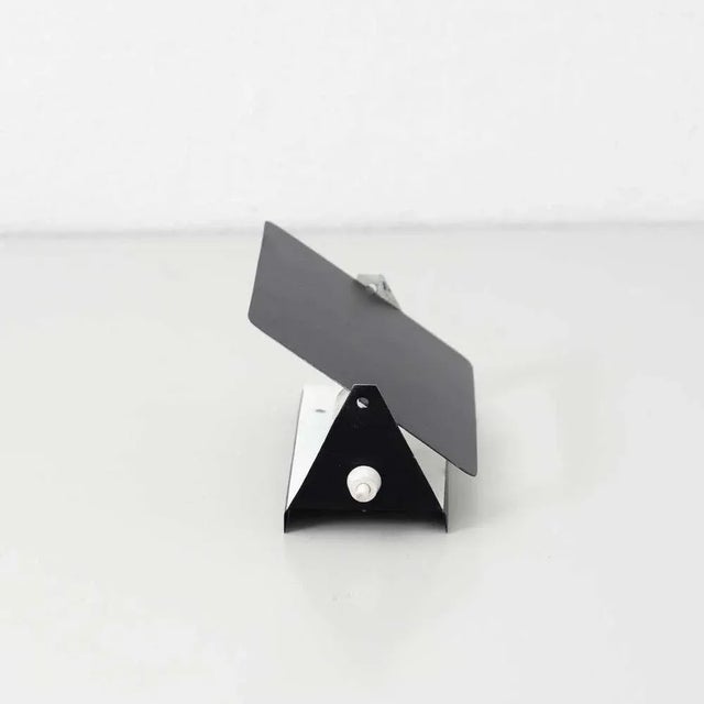 Black Mid-Century Modern Black Metal CP-1 Wall Lights attributed to Charlotte Perriand, Set of 2 For Sale - Image 8 of 12
